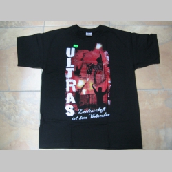 Ultras PYRO, pánske tričko čierne 100%bavlna 